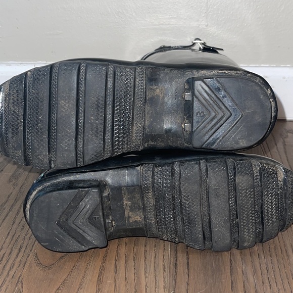 Hunter Women’s Original Adjustable Gloss Rain Boot Sz 6 - Picture 8 of 10